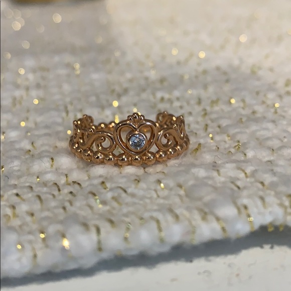 Pandora Jewelry - Pandora Rose Gold princess ring